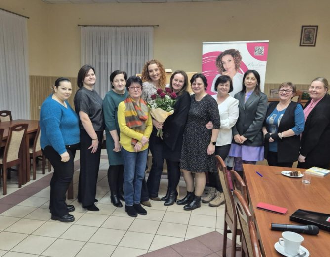 Spotkanie autorskie z Małgorzatą Słomian w Stróży