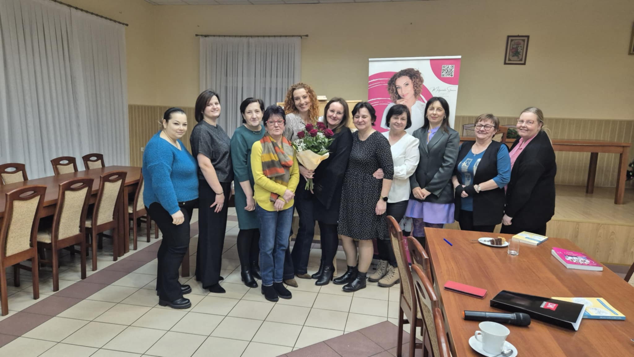 Spotkanie autorskie z Małgorzatą Słomian w Stróży