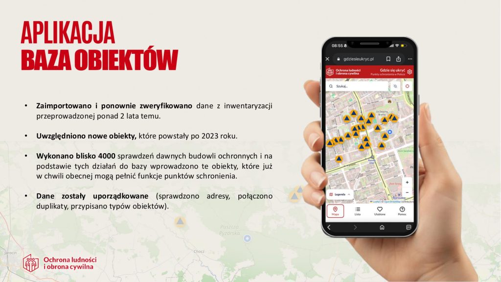 „Gdzie się ukryć” - praktyczne narzędzie zwiększające bezpieczeństwo obywateli