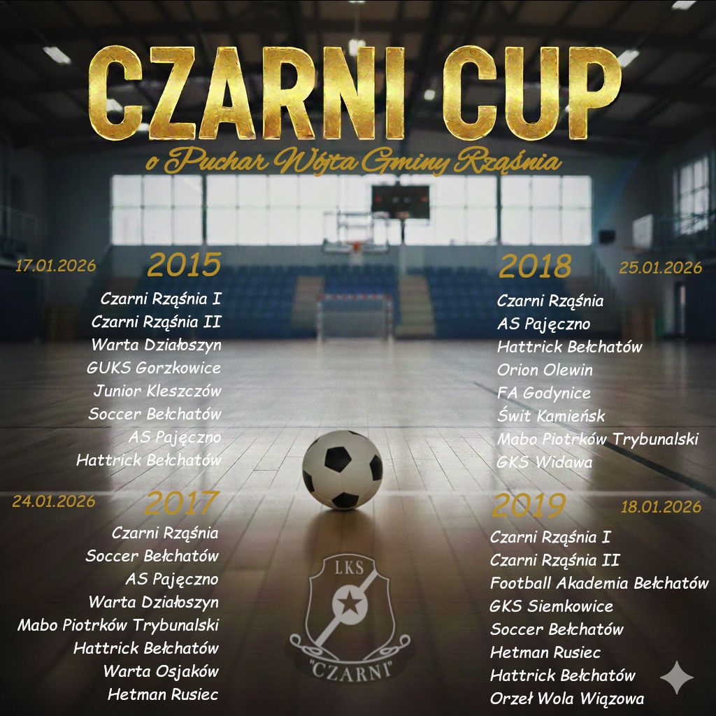 Czarni Cup o Puchar Wójta Gminy Rząśnia