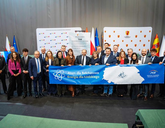 Tak dla atomu. Sesja nadzwyczajna Sejmiku Województwa Łódzkiego w Bełchatowie