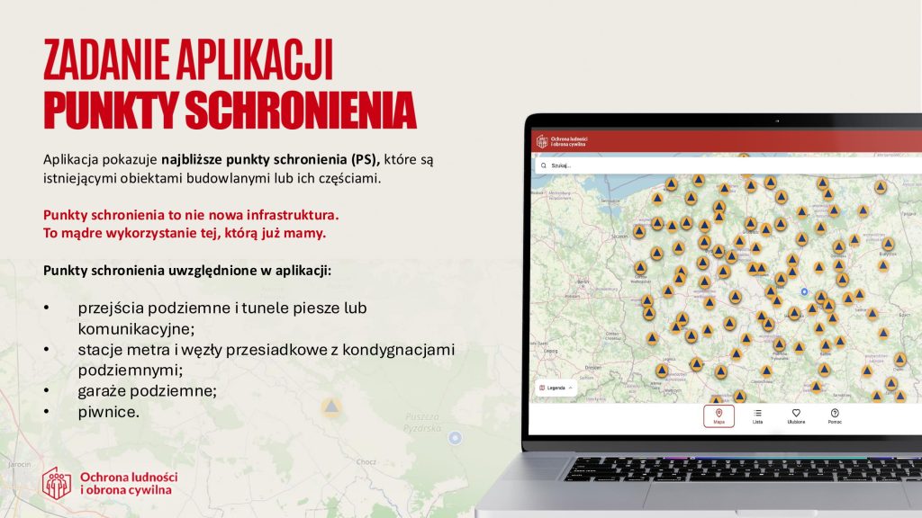 „Gdzie się ukryć” - praktyczne narzędzie zwiększające bezpieczeństwo obywateli