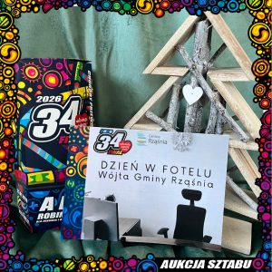 Dzień w fotelu Wójta Gminy Rząśnia – licytuj i pomagaj WOŚP!