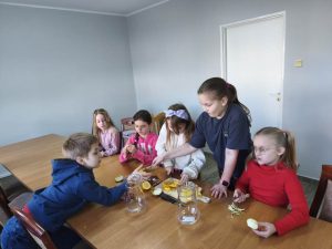 Walentynki w bibliotece w Białej