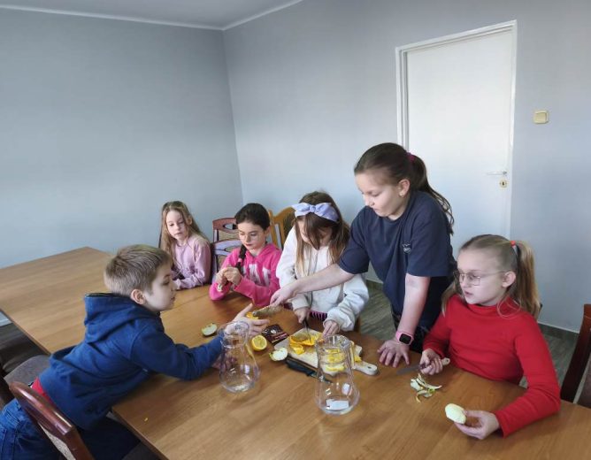 Walentynki w bibliotece w Białej