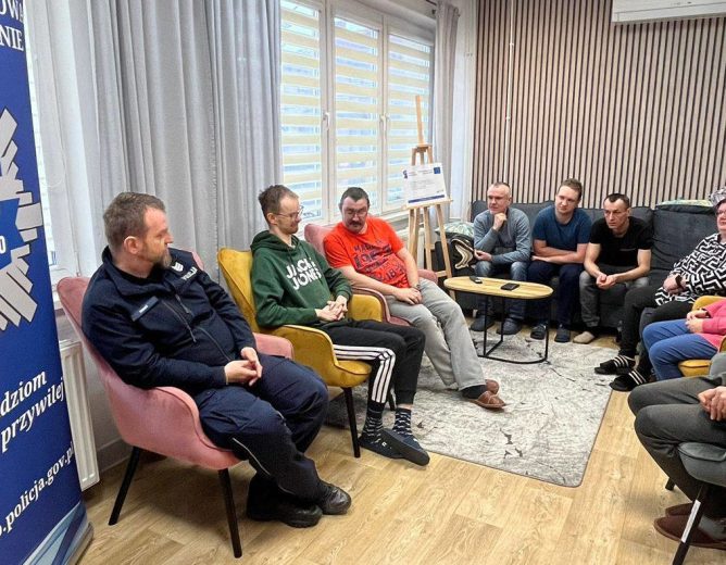 O bezpieczeństwie w „Klubie dla osób potrzebujących wsparcia…” w Rząśni