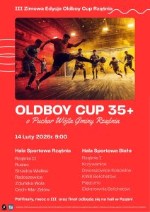 Zaproszenie na III zimową edycję Oldboy Cup o Puchar Wójta Gminy Rząśnia