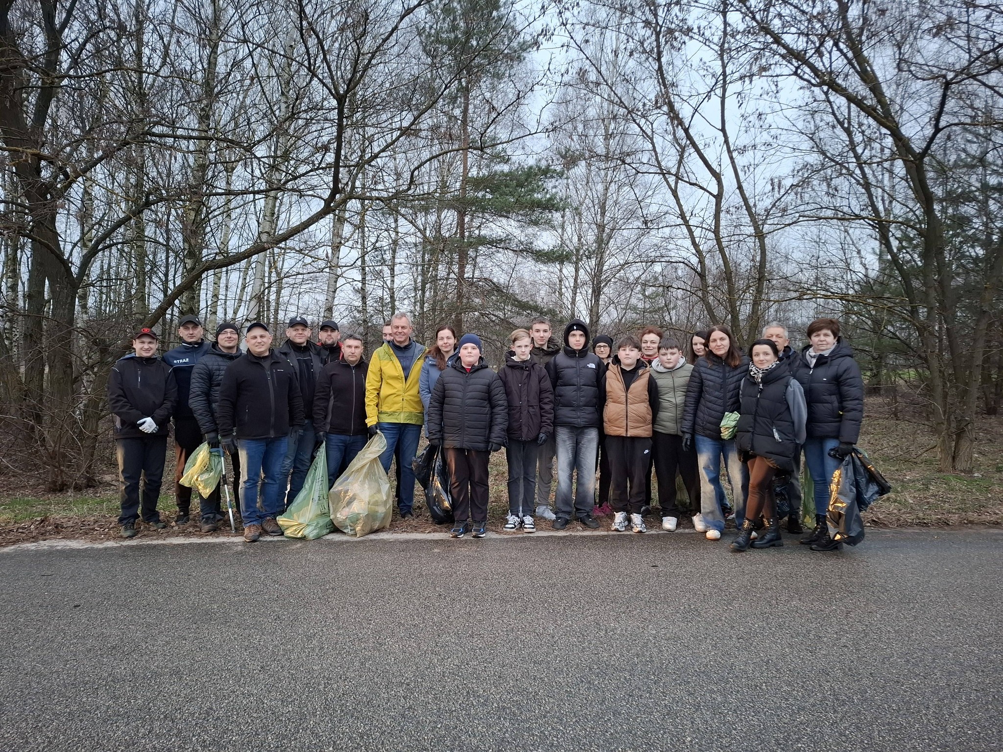 Trwa akcja „Czysta Gmina Rząśnia”