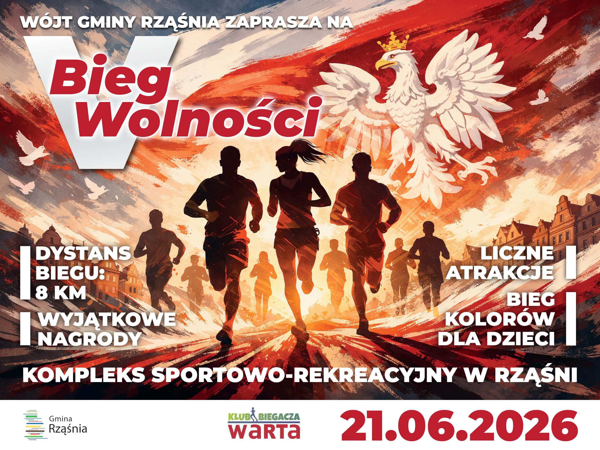 21 czerwca. V Bieg Wolności Rząśnia 2026