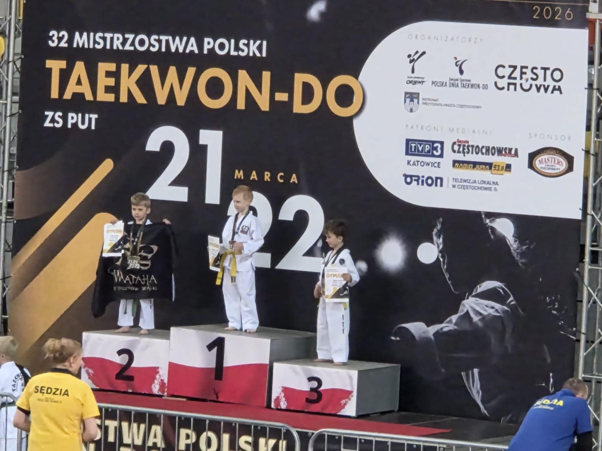 Sukces uczniów szkoły w Białej na Mistrzostwach Polski Taekwon-do