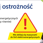 Bezpieczna praca w pobliżu linii energetycznych