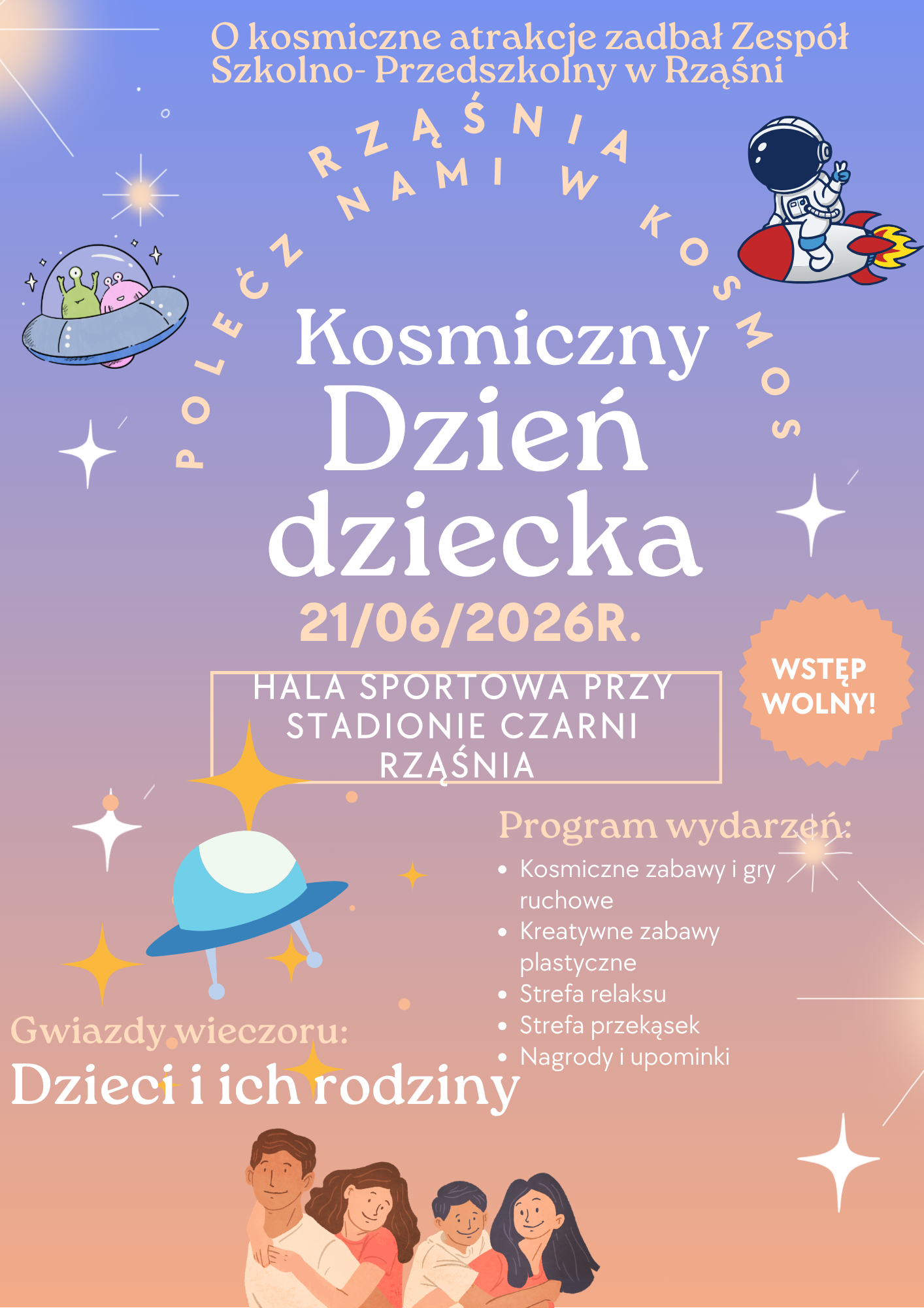 V Bieg Wolności i "Kosmiczny Dzień Dziecka" już 21 czerwca