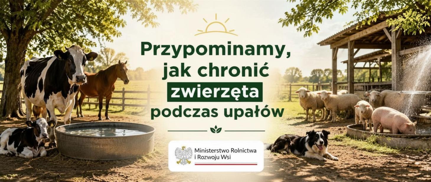 Upały a dobrostan zwierząt - jak chronić zwierzęta przed wysokimi temperaturami