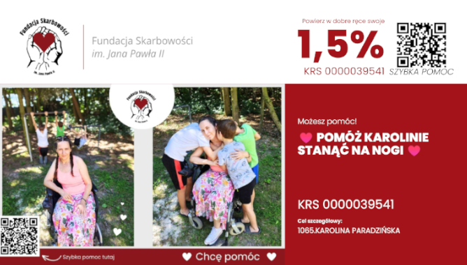 Prośba o wsparcie dla naszej Koleżanki – pracownika Urzędu Skarbowego w Pajęcznie