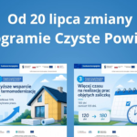 Zmiany w programie Czyste Powietrze. Od 20 lipca łatwiej skorzystasz z dotacji