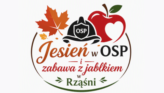 Jesień w OSP i zabawa z jabłkiem w tle w Rząśni