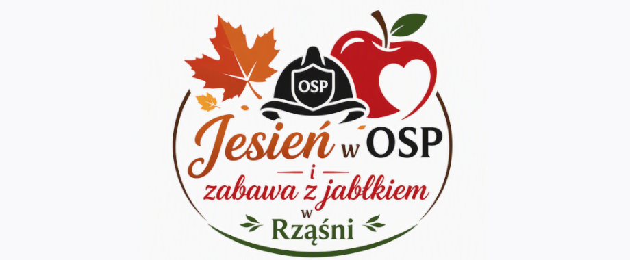 Jesień w OSP i zabawa z jabłkiem w tle w Rząśni