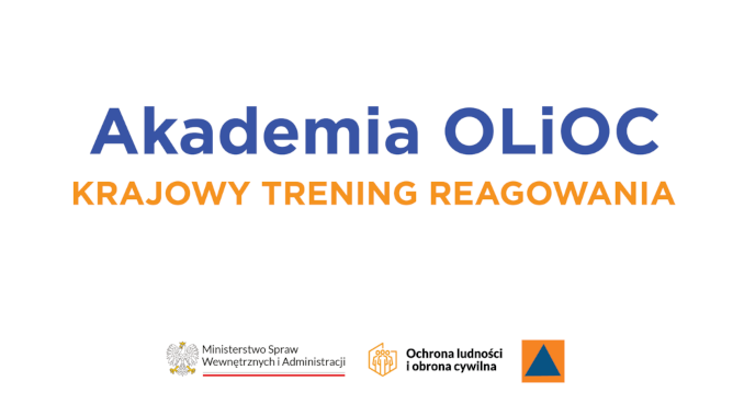 Krajowy Trening Reagowania Akademii OLiOC w Strzelcach Wielkich