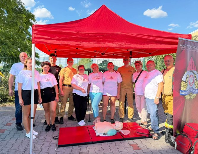 Relacja z pikniku „Z nami będziesz bezpieczny” w Białej