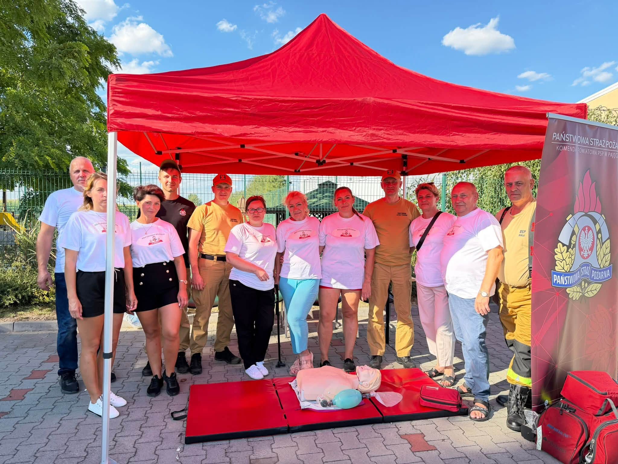 Relacja z pikniku „Z nami będziesz bezpieczny” w Białej