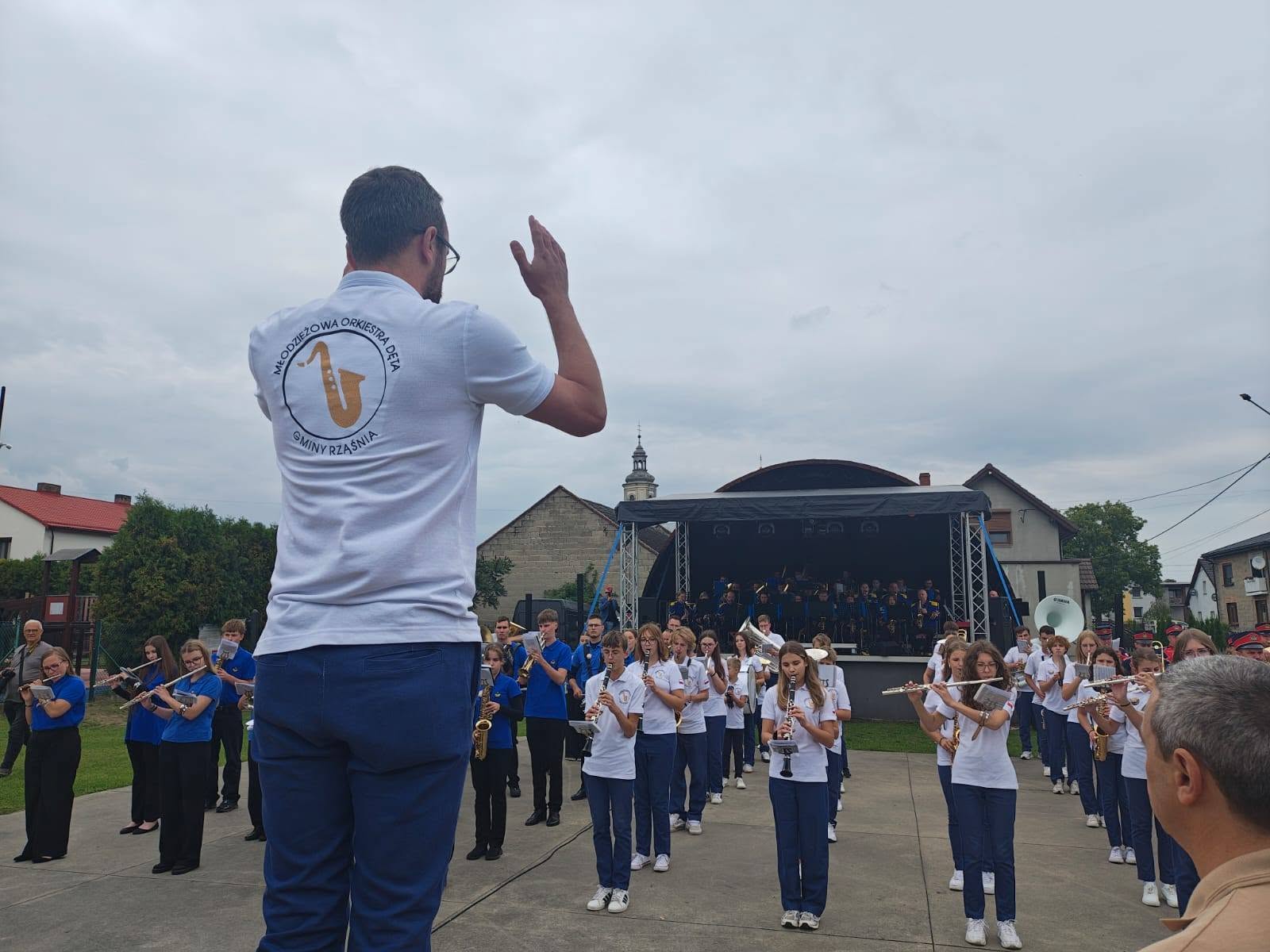MOD Gminy Rząśnia na Festiwalu Orkiestr Dętych „Lato na Marszową Nutę” w Dzietrzkowicach