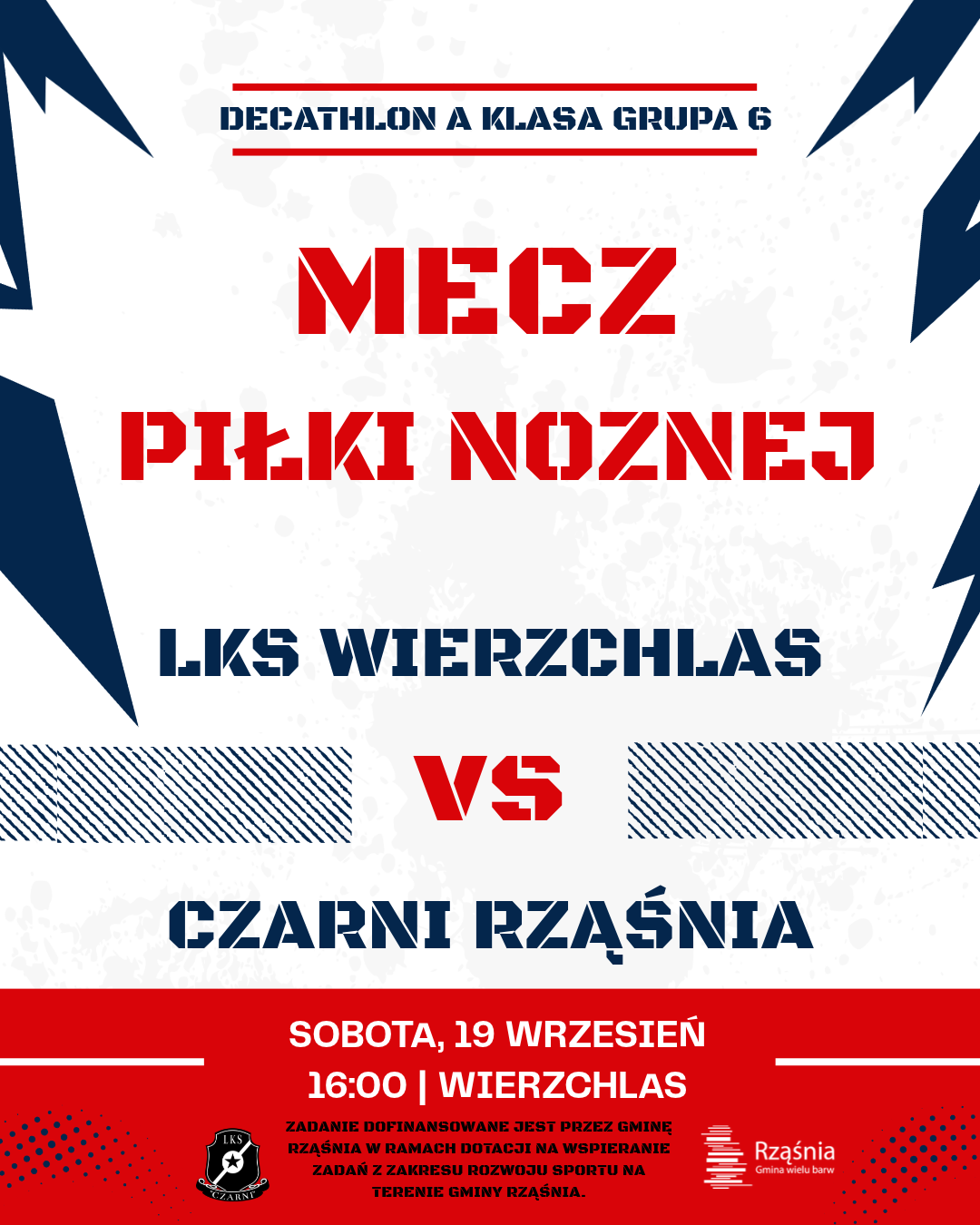 Plakat Wierzchlas Czarni Rząśnia