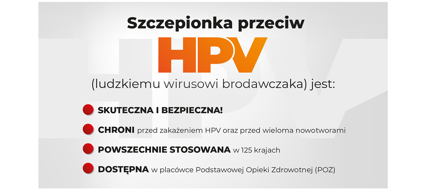 Bezpłatne szczepienia przeciw HPV dla osób w wieku 19-26 lat - zasady od 1 października 2026 r.