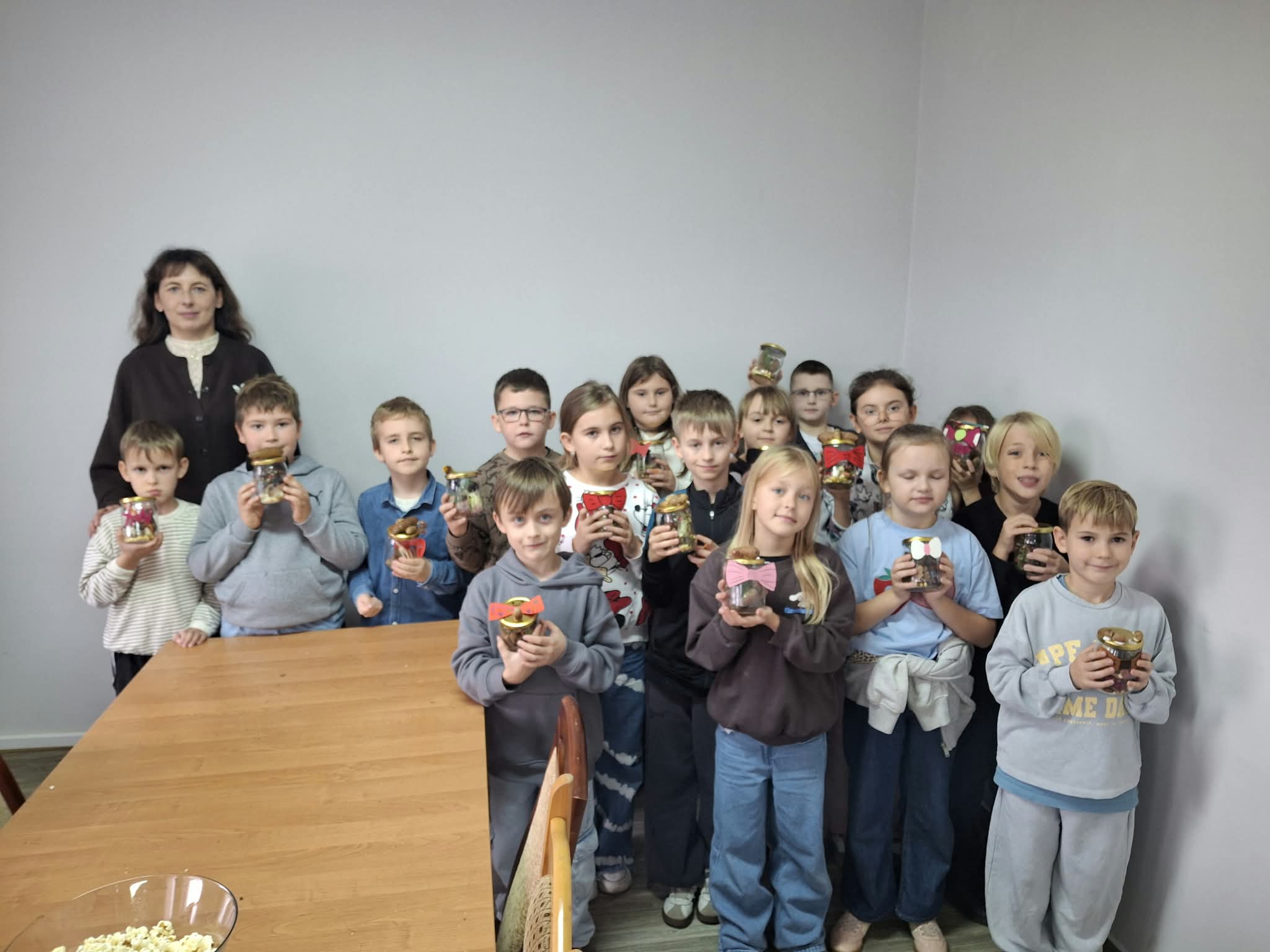 Jesienne zajęcia w Bibliotece w Białej